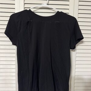 lululemon athletica Black Short Sleeve Tee